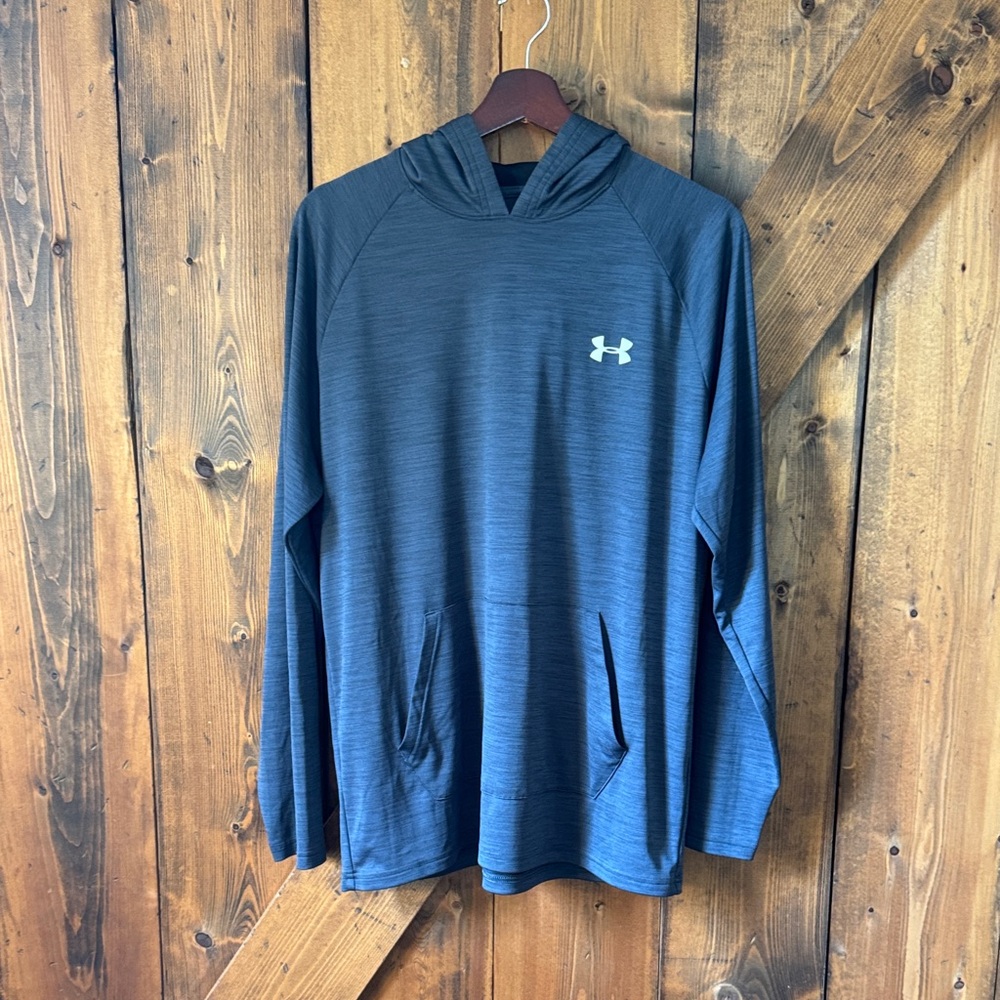 Under Armour Men’s Gray Hoodie with Logo